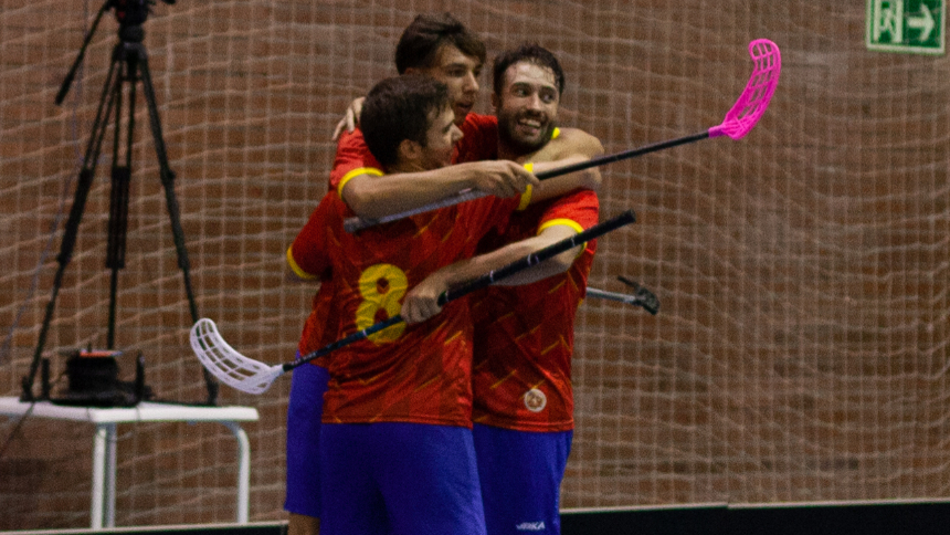 Concentración de la Selección Española Absoluta Masculina de Floorball